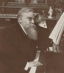 Portret van de componist Raoul Pugno 1852-1914, ca. 1910
