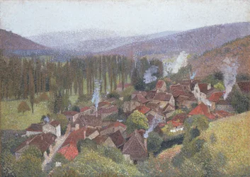 Uitzicht op de Terrasse de Marquayrol, Labastide du Vert, 1935