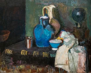 Blauwe kan