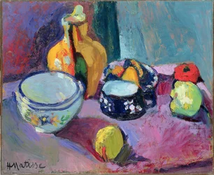 Gerechten en fruit