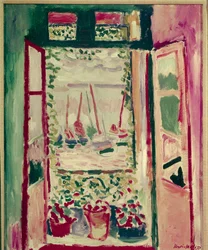 Fenetre ouverte a Collioure 1905 (olieverf op doek)
