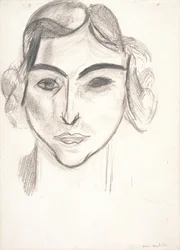 Vrouwenhoofd. Portret van Laurette
