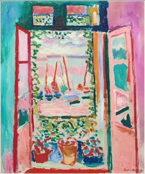 Open raam, Collioure