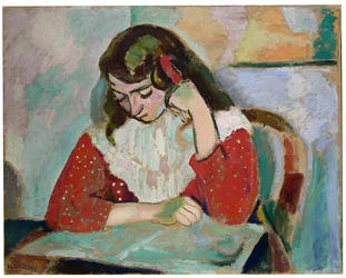 De lezer, Marguerite Matisse