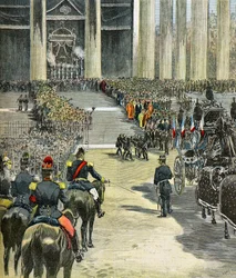 De begrafenis van Marechal de Mac Mahon