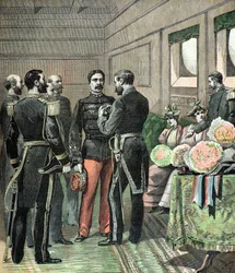 Uitreiking van de Dahomey-medaille