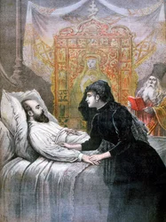 De dood van tsaar Alexander III van Rusland, 1894
