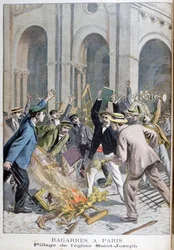 De plundering van Saint Joseph, Parijs, 1899