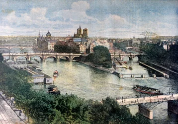 Uitzicht op Parijs, 1892