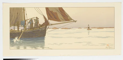 De windstilte (Blad 11 uit: De betovering van de uren)