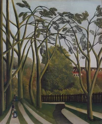 De oevers van de Bièvre bij Bicêtre, ca. 1908-09