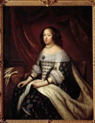 Portret van de Koningin van Frankrijk Anne van Oostenrijk (1601-1666)