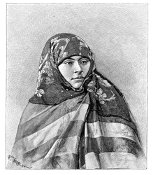 Een vrouw uit Brussa, Turkije