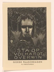 Paaskaart van Henri Verstijnen