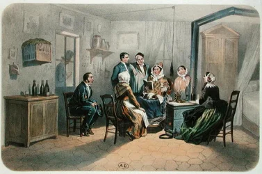 Een lezing met de conciërge, 2e helft 19e eeuw