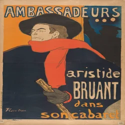 Ambassadeurs Aristide Bruant in zijn cabaret