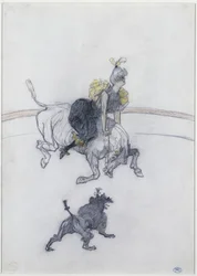 In het Circus: De Groet