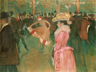 In de Moulin Rouge: De dans