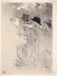 Au Moulin Rouge: Un Rude! Un Vrai Rude! (Bij de Moulin Rouge - Een Rude! Een echte Rude!) 1893