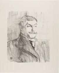 Lucien Guitry, uit Dertien Lithografieën