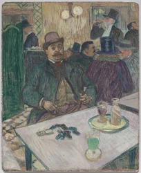 Monsieur Boileau in het café