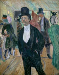 Portret van Henri Fourcade (Monsieur Henri Fourcade op het bal)