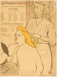 De kapper - Programma voor het Théâtre-Libre (De kapper - Programma van het Théâtre-Libre)