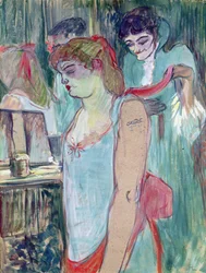 De getatoeëerde vrouw of De toilet