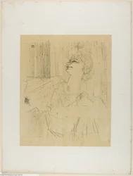 Yvette Guilbert—A Menilmontant de Bruant, uit Yvette Guilbert