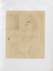 Yvette Guilbert-Engelse Serie: Ménilmontant de Bruant