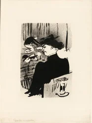 Een toeschouwer, van Le Café-Concert