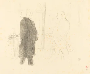 Antoine en Gémer in Une Faillite, 1894