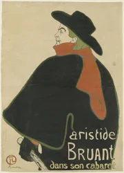 Aristide Bruant, in Zijn Cabaret