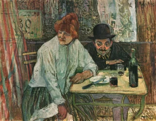 In het Café La Mie