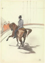 In het circus: De Spaanse wandeling, 1899
