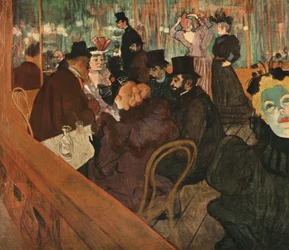 Bij de Moulin Rouge
