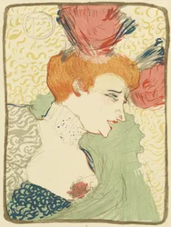 Buste van Mlle. Marcelle Lender (Mlle. Marcelle Lender, een buste)