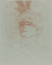 Buste van Mlle. Marcelle Lender, Driekwart Gedraaid Mlle. Marcelle Lender en buste..., 1898