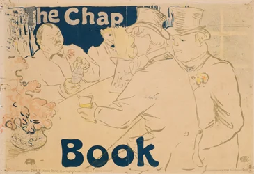 Ierse en Amerikaanse Bar, Rue Royale; poster voor "The Chap Book", 1895