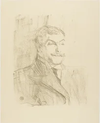 Lucien Guitry, uit Treize Lithographies