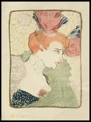 Mademoiselle Marcelle Lender, Buste-Lengte, 1895