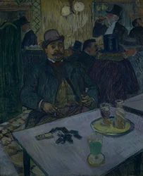 Monsieur Boileau in het Café