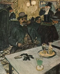 Monsieur Boileau in het café
