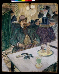 Monsieur Boileau in het café
