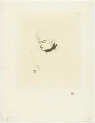 Portret van Mademoiselle Pois Vert