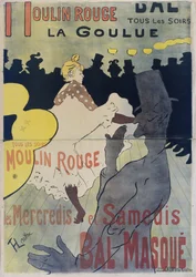 Affiche voor ‘Le Moulin Rouge’, 1891