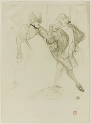 Réjane en Galipaux, in Madame Sans-Gêne