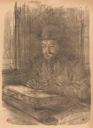 De fijne graveur Adolphe Albert