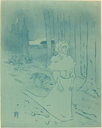 De Vrouwe van het Landhuis of het Omen, 1895