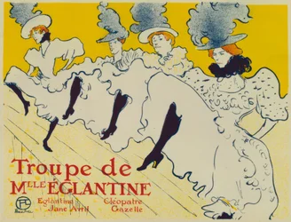 Troupe van juffrouw Eglantine / Eglantine / Jane Avril / Cleopa